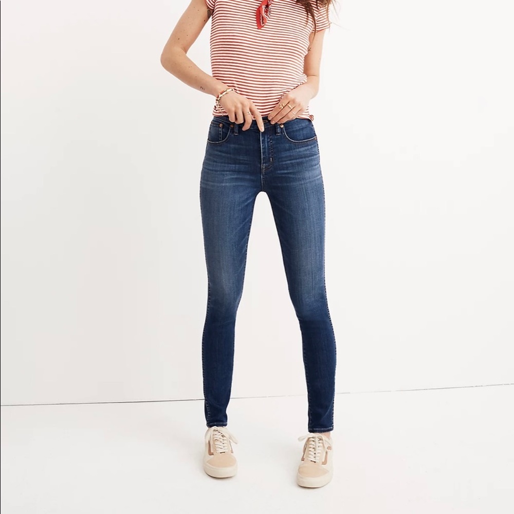 Madewell - 9” High Rise Skinny Jeans